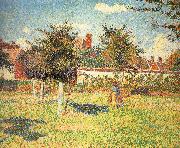 Camille Pissarro Afternoon sunshine oil painting on canvas
